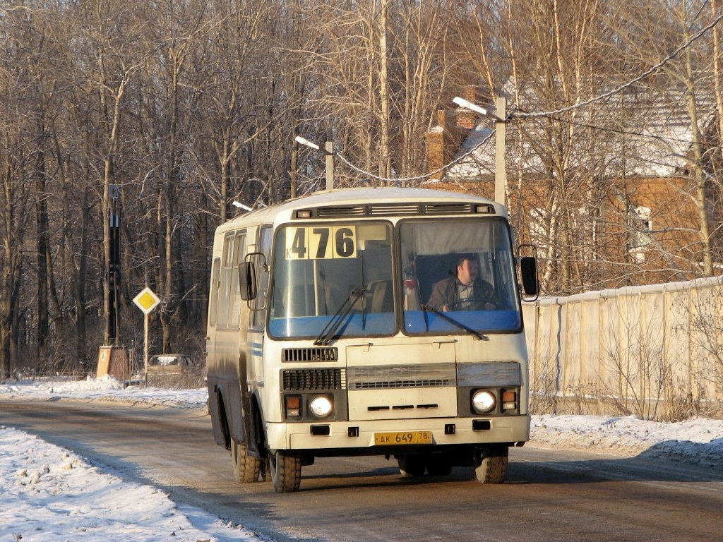 Санкт-Петербург, ПАЗ-32053 № АК 649 78