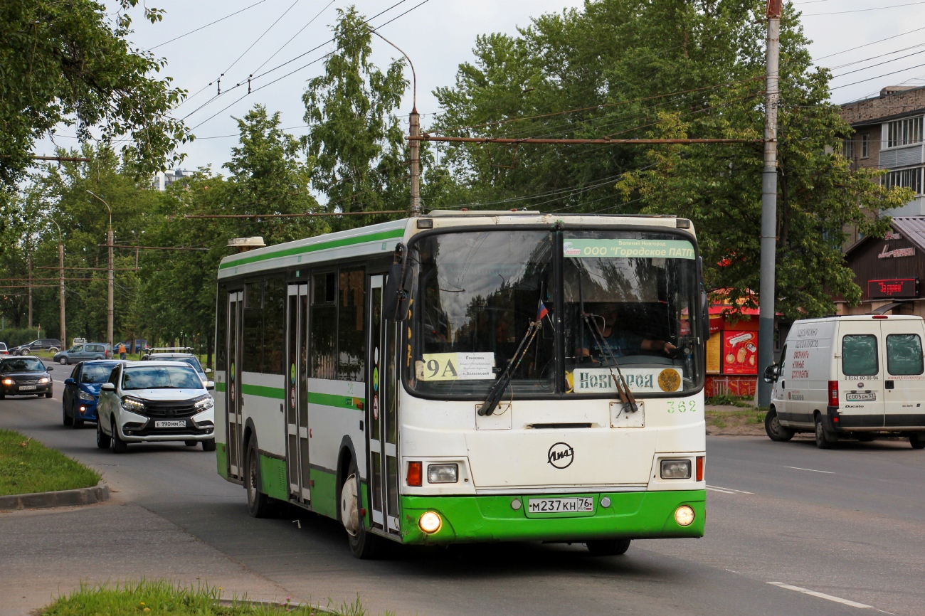 Новгородская область, ЛиАЗ-5293.53 № 362