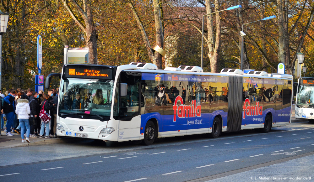 Нижняя Саксония, Mercedes-Benz Citaro C2 GÜ № 401568