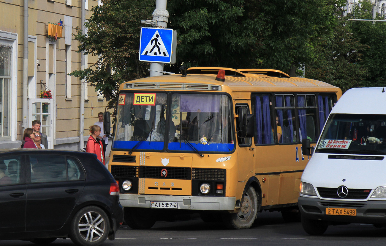 Гродненская область, ПАЗ-Р 32053-70 № АІ 5852-4