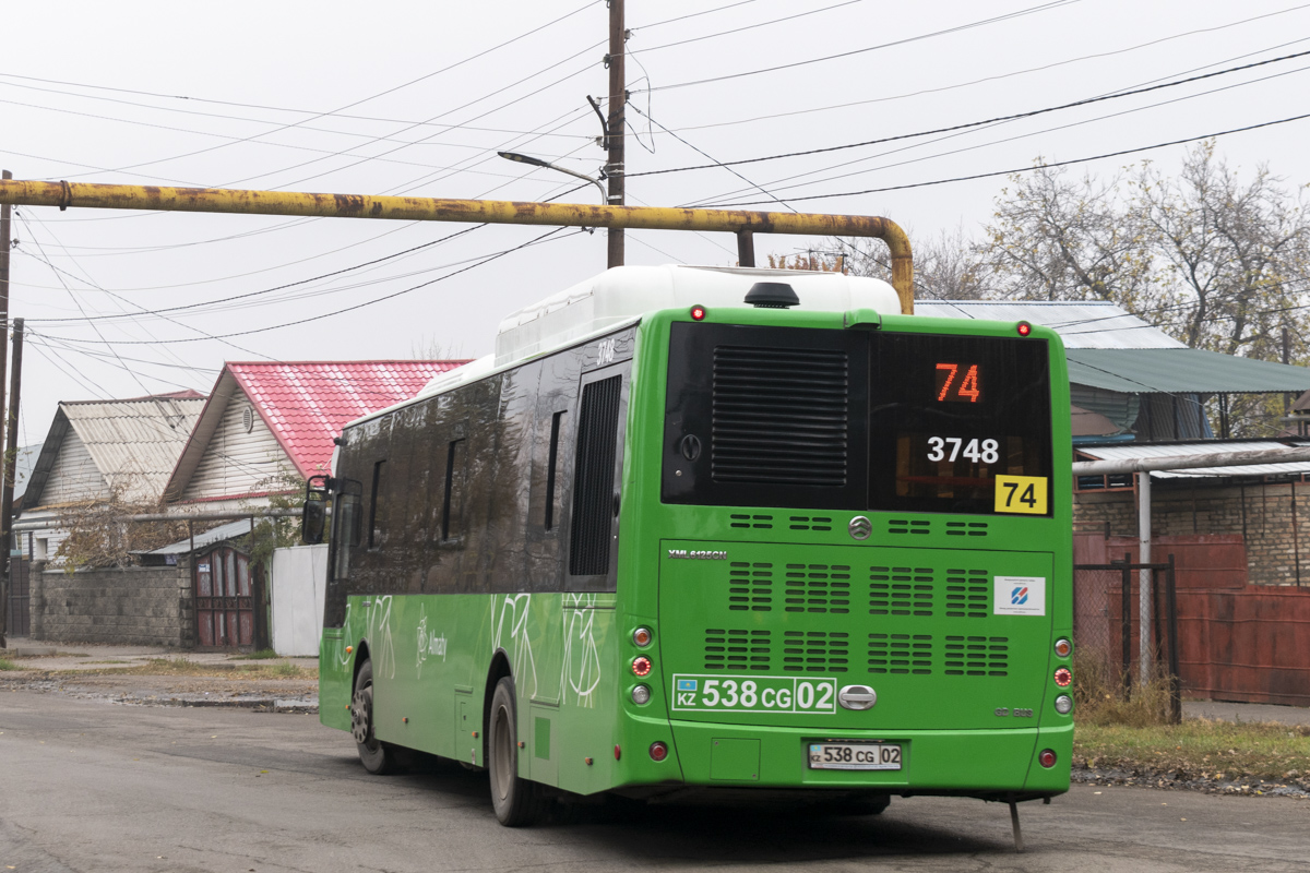 Almaty, Golden Dragon XML6125CN (Hyundai Trans Auto) # 3748