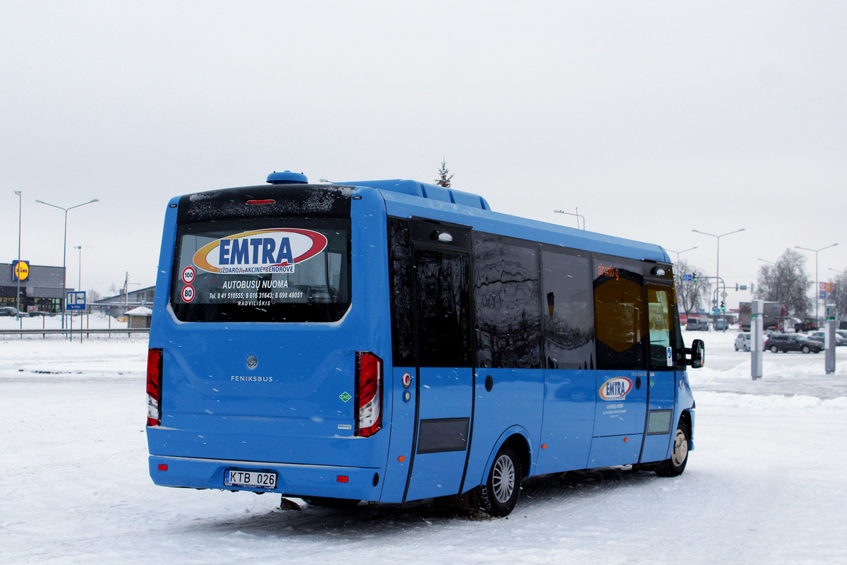 Литва, Feniksbus FBI II 83M-G № KTB 026