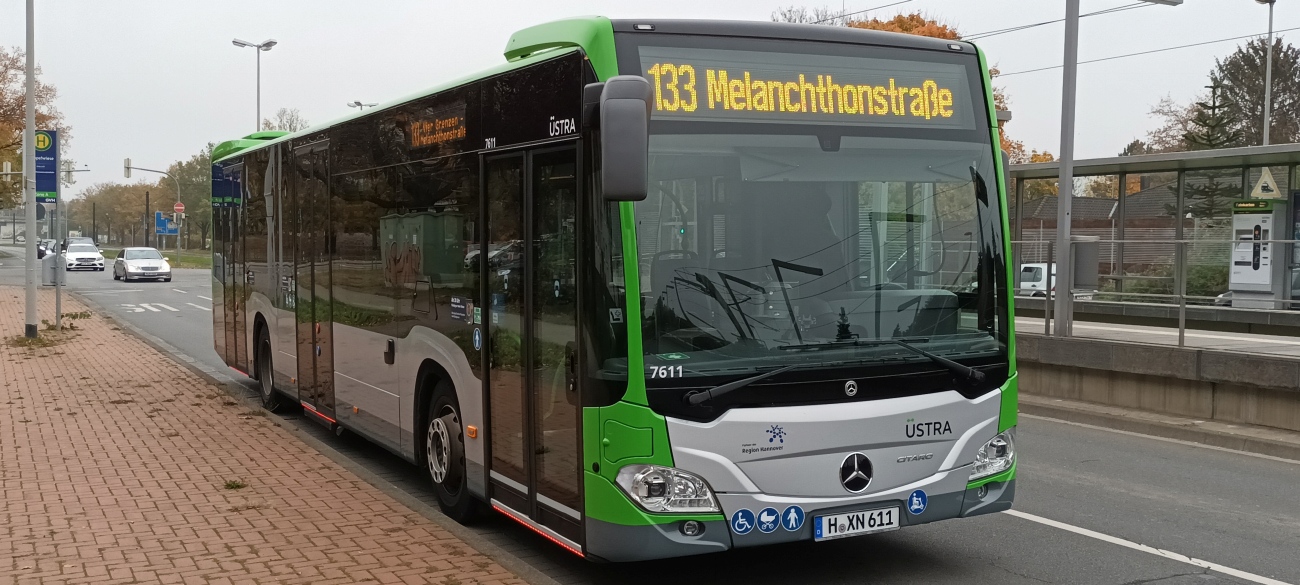 Нижняя Саксония, Mercedes-Benz Citaro C2 hybrid № 7611