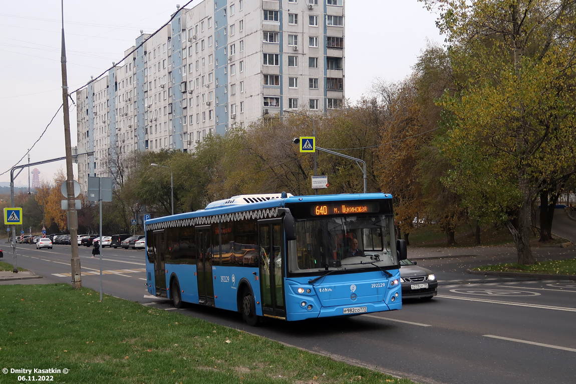 Moskva, LiAZ-5292.65 č. 192129