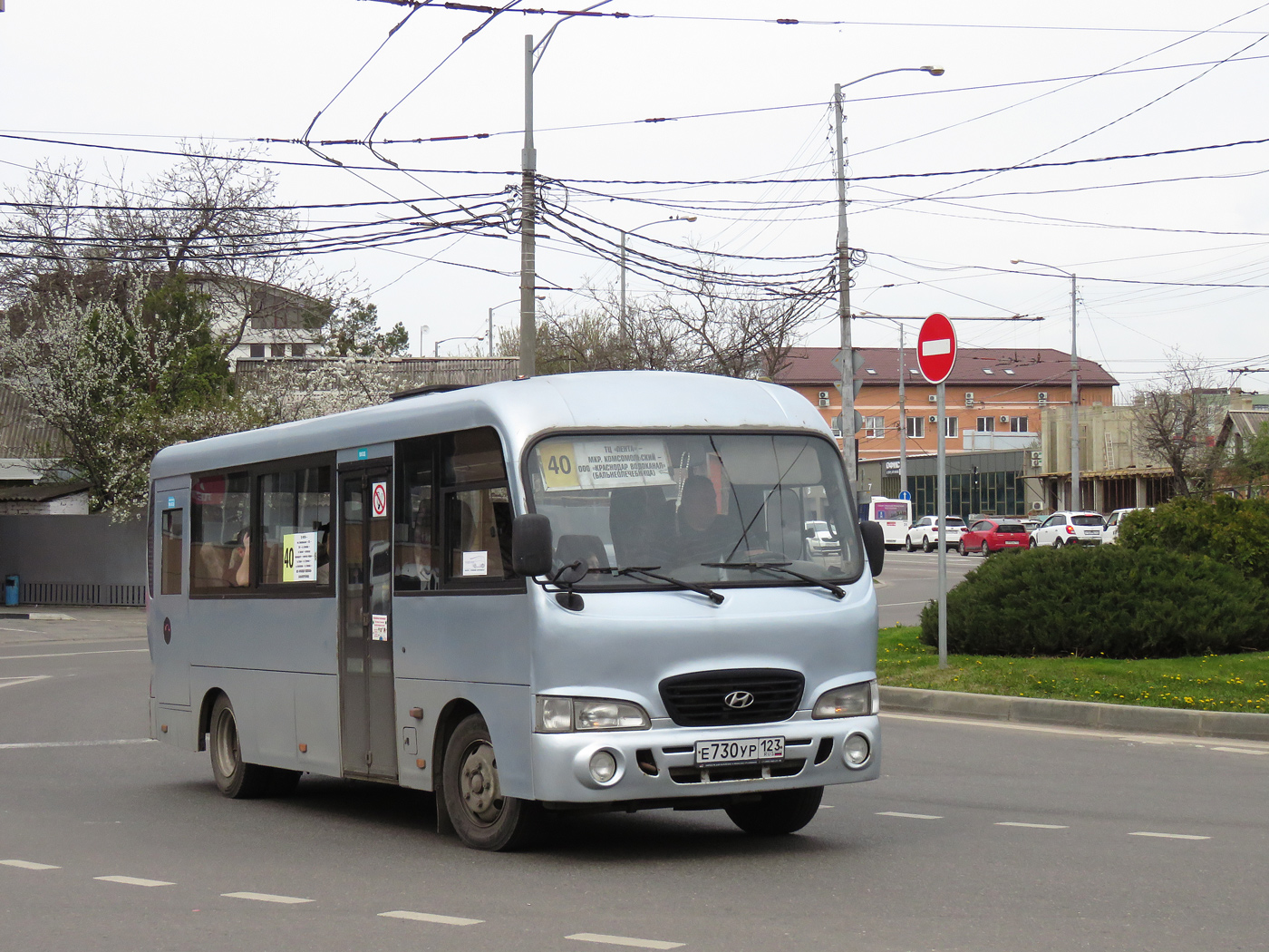 Краснодарский край, Hyundai County LWB C11 (ТагАЗ) № Е 730 УР 123