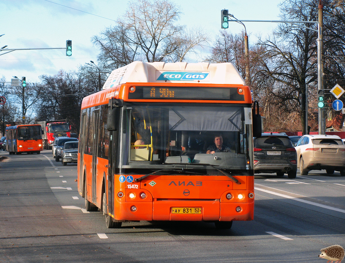 Нижегородская область, ЛиАЗ-5292.67 (CNG) № 15472