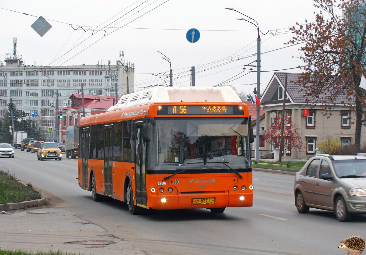 Нижегородская область, ЛиАЗ-5292.67 (CNG) № 21587