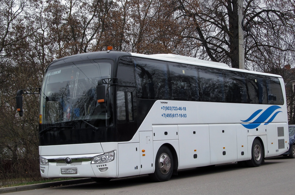 Москва, Yutong ZK6122H9 № Н 483 АУ 799