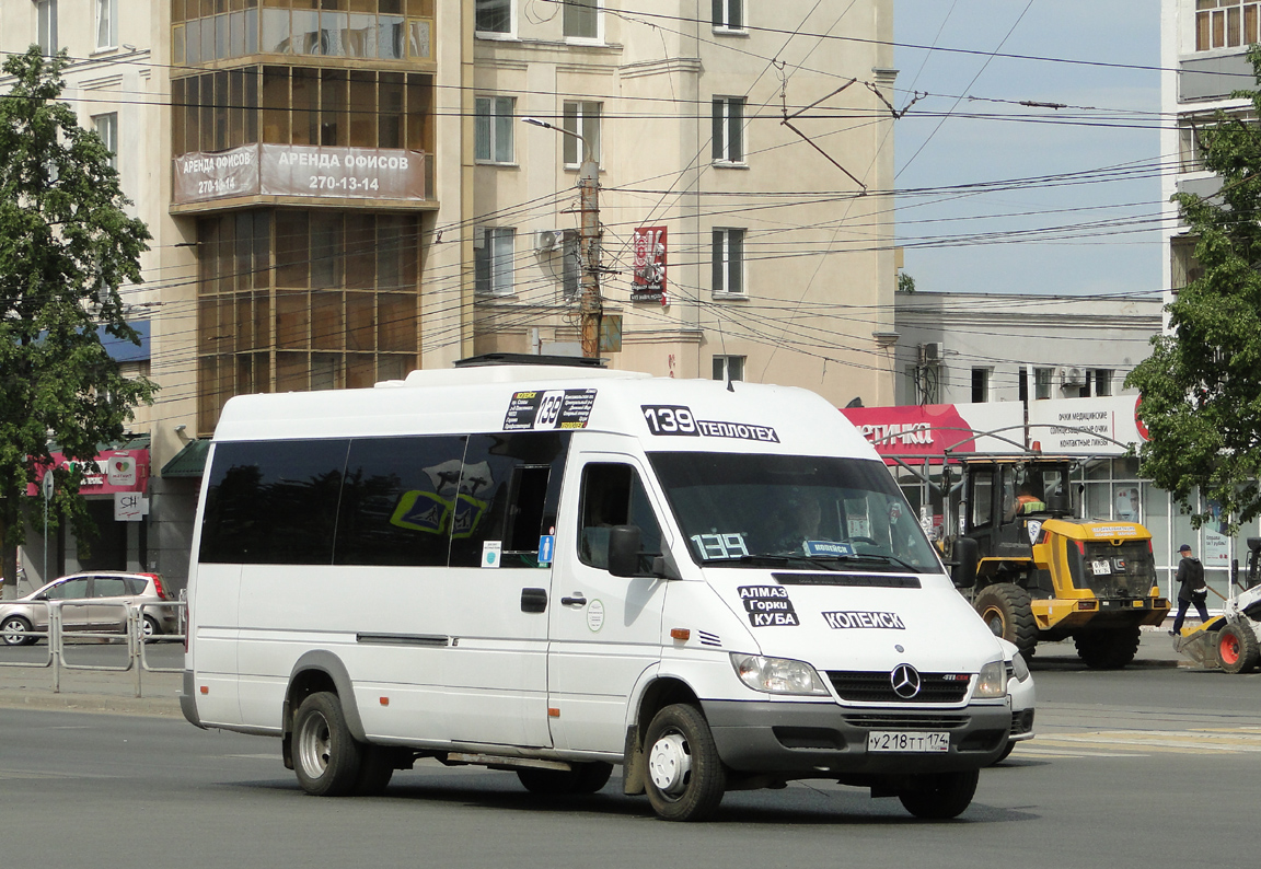 Челябинская область, Луидор-223237 (MB Sprinter Classic) № У 218 ТТ 174