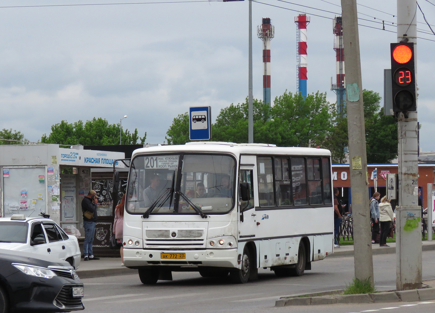 Краснодарский край, ПАЗ-320402-05 № АК 772 23