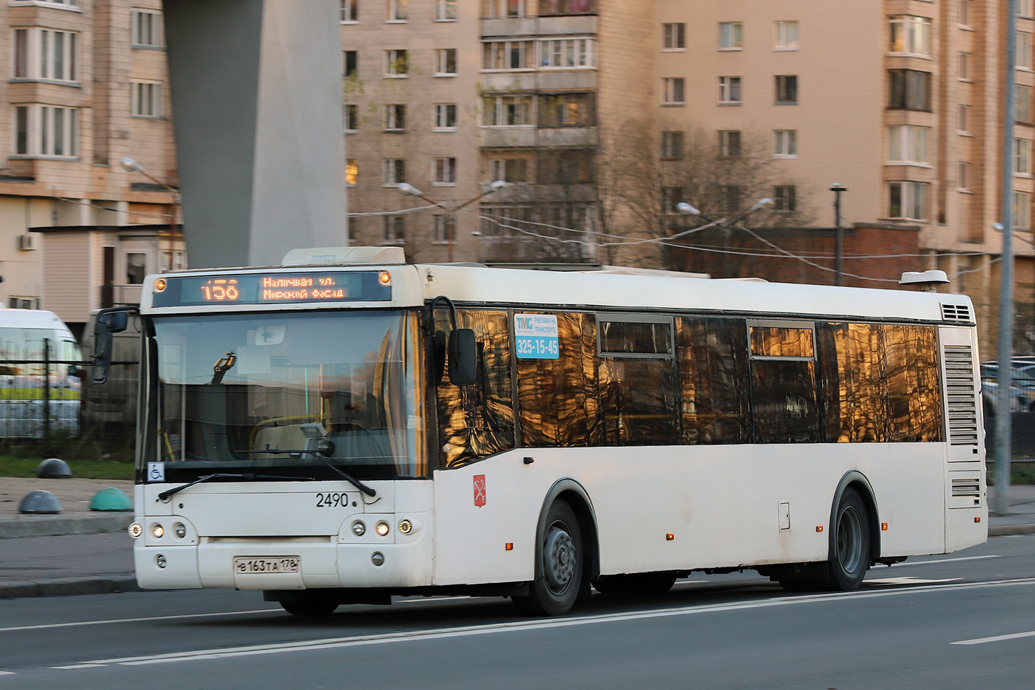 Санкт-Петербург, ЛиАЗ-5292.60 № 2490