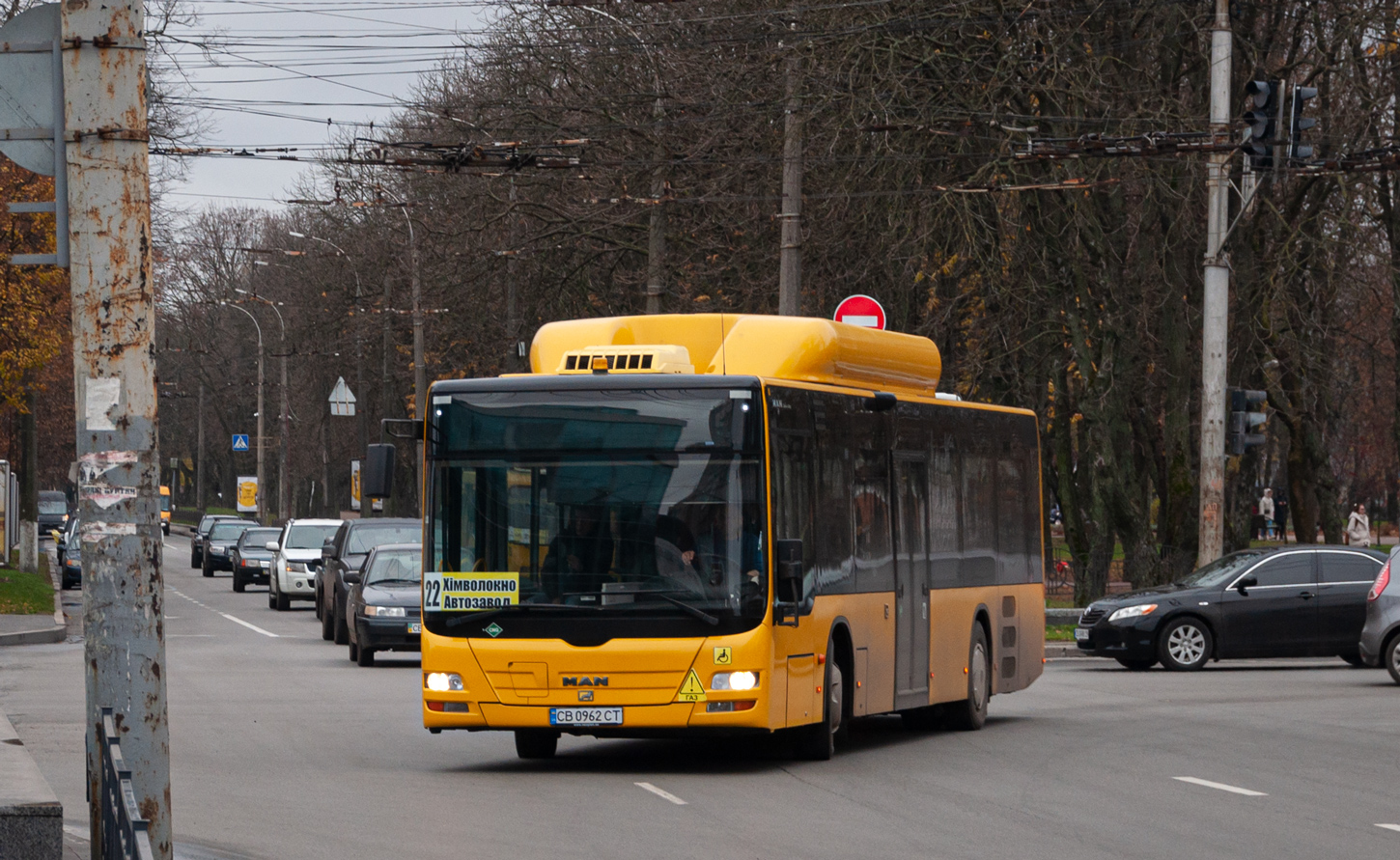 Черниговская область, MAN A21 Lion's City NL313 CNG № CB 0962 CT