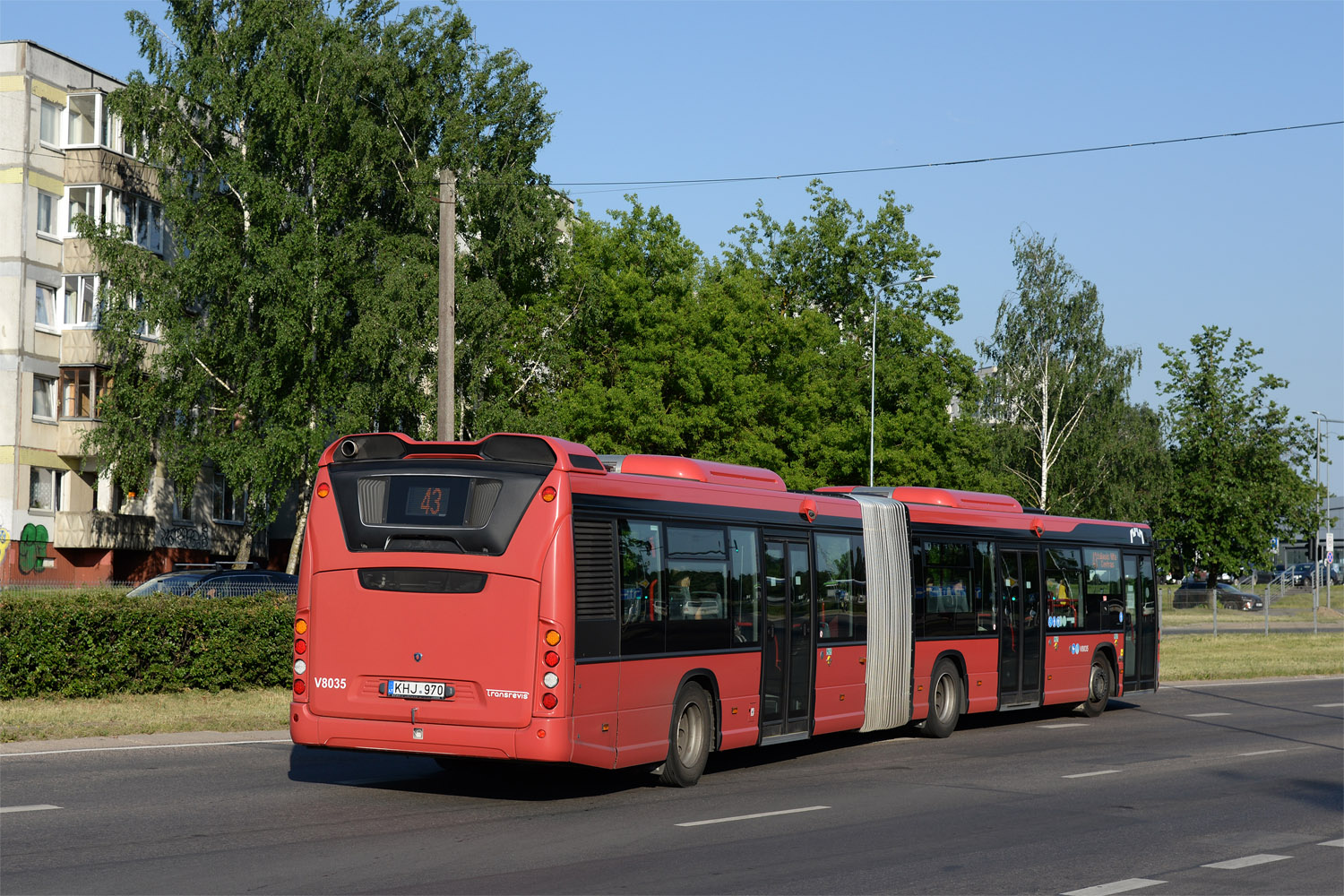 Литва, Scania Citywide LFA № V8035