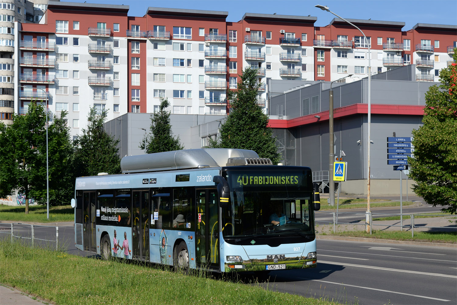 Литва, MAN A21 Lion's City NL273 CNG № 937