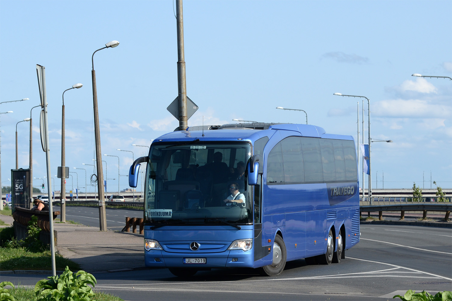 Латвия, Mercedes-Benz Travego II M 16RHD № JL-7019