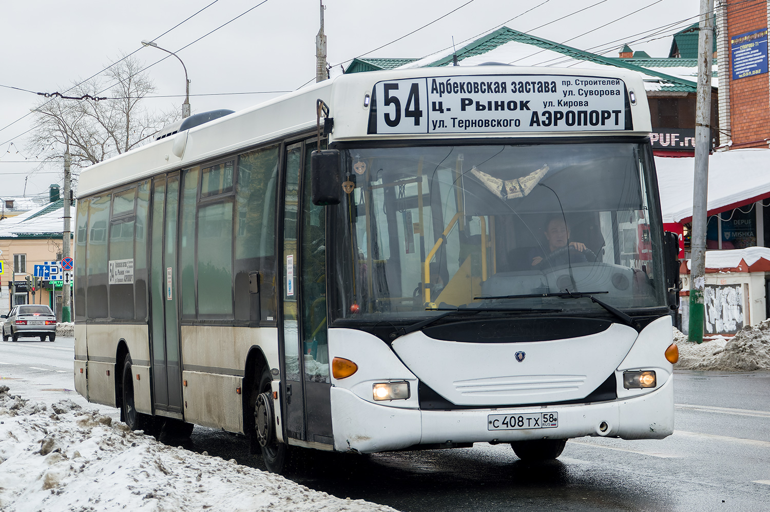 Пензенская область, Scania OmniLink I (Скания-Питер) № С 408 ТХ 58