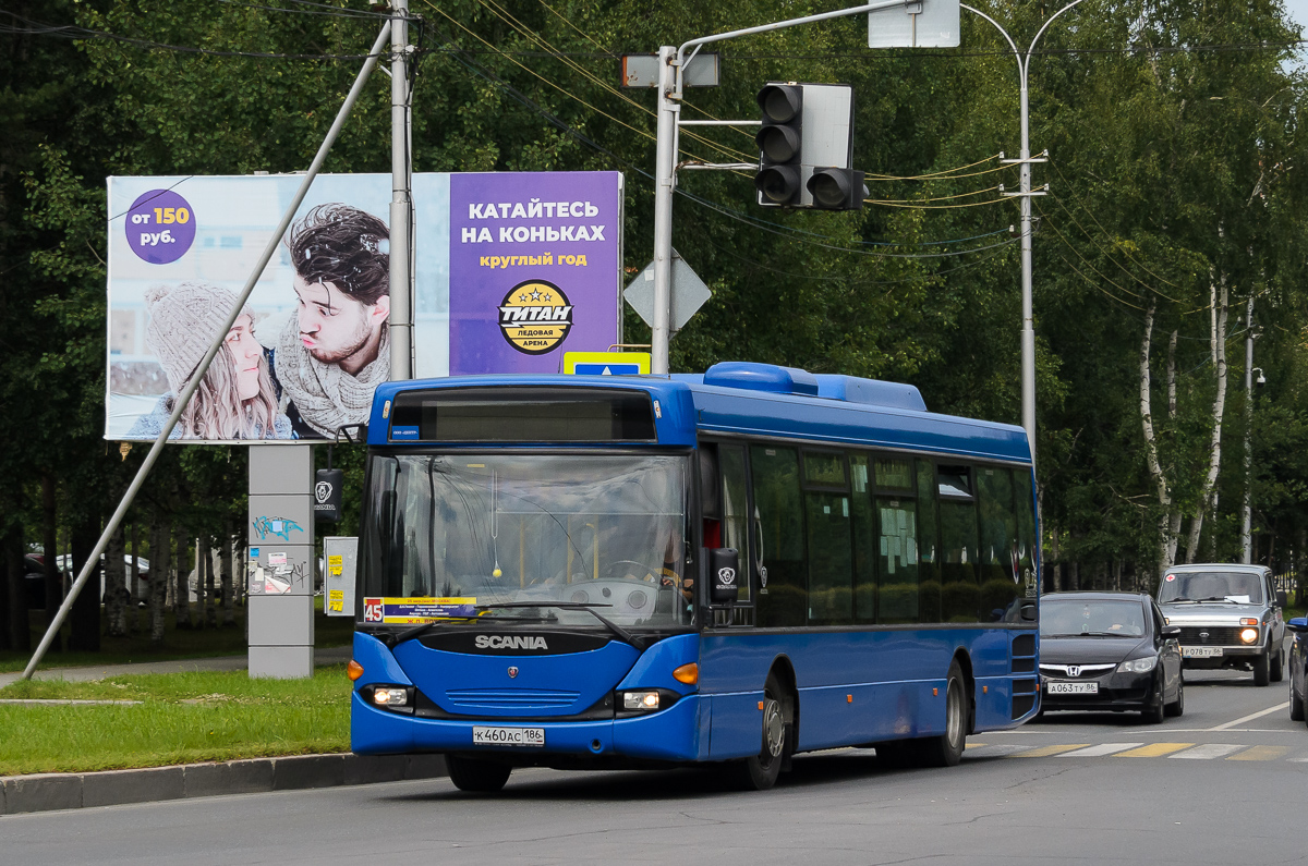 Chanty-Mansyjski Okręg Autonomiczny, Scania OmniLink I (Scania-St.Petersburg) Nr К 460 АС 186