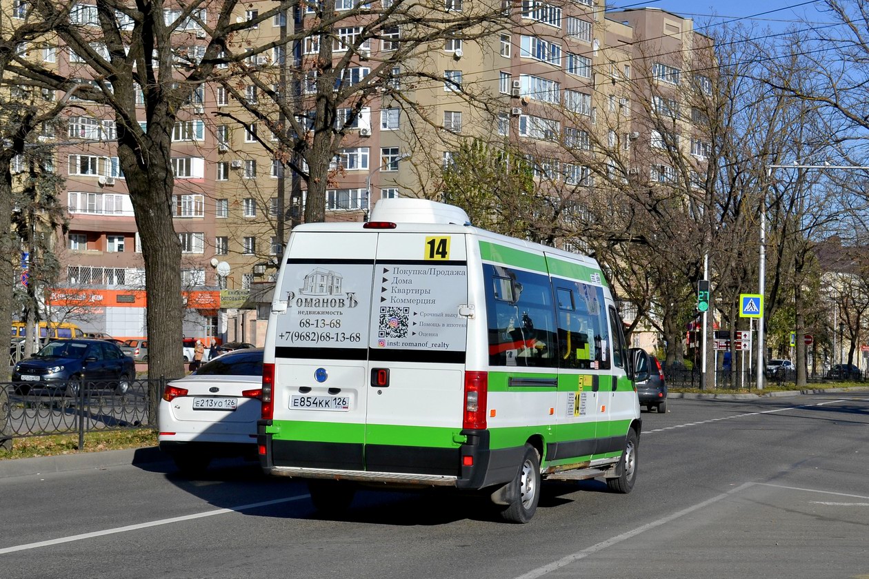 Ставропольский край, FIAT Ducato 244 CSMMC-RLL, -RTL № Е 854 КК 126