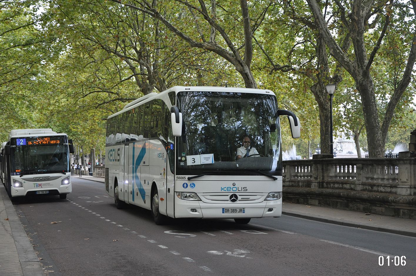 Франция, Mercedes-Benz Tourismo II M/2 16RHD № 156005