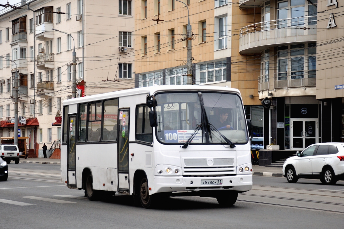 Тульская область, ПАЗ-320402-05 № У 578 ОК 71