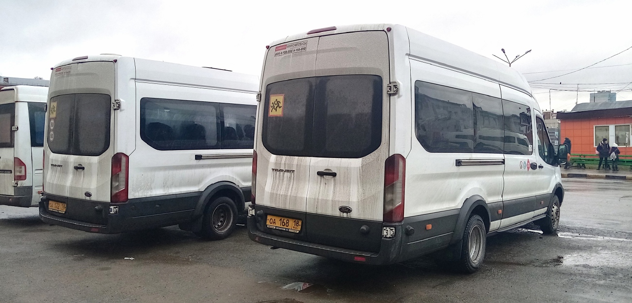 Удмуртия, Ford Transit FBD [RUS] (Z6F.ESG.) № ОА 168 18