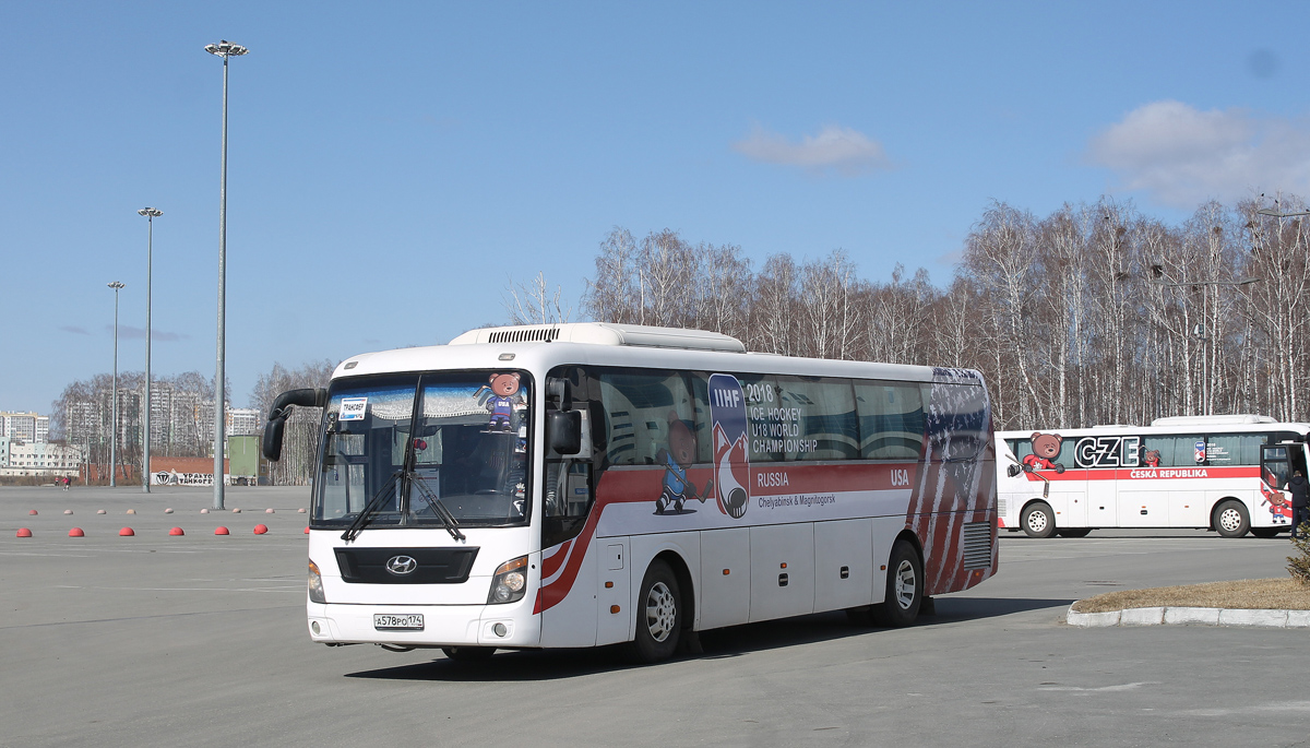 Челябинская область, Hyundai Universe Space Luxury № 522