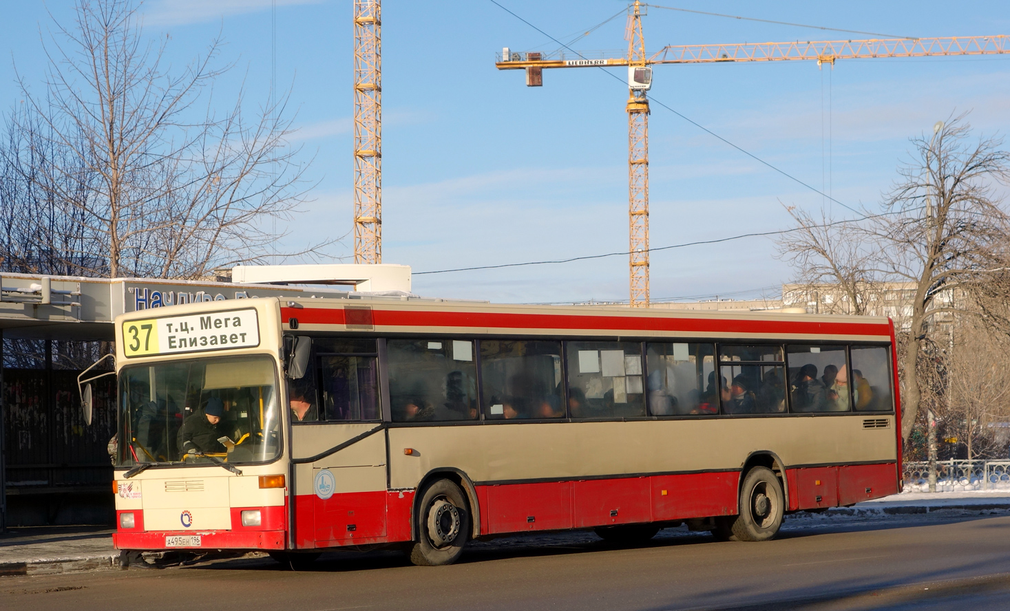 Свердловская область, Mercedes-Benz O405N (SAM) № А 495 ЕН 196