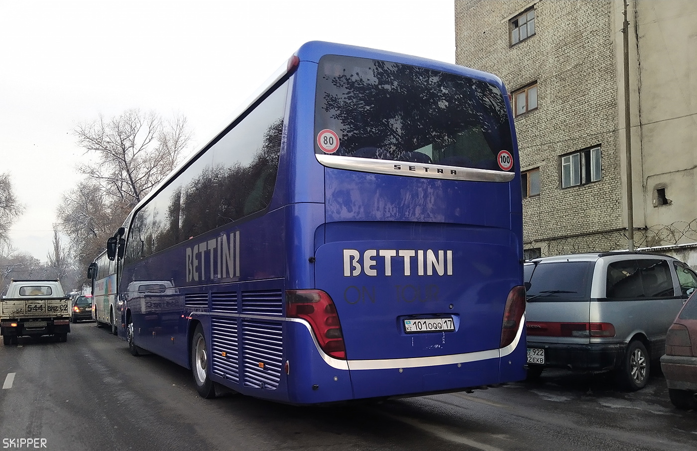 Алматы, Setra S415HD № 101 OQQ 17