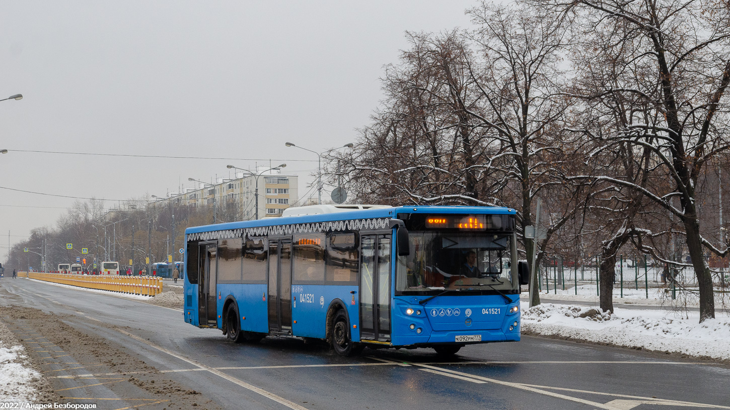 Москва, ЛиАЗ-5292.22 (2-2-2) № 041521