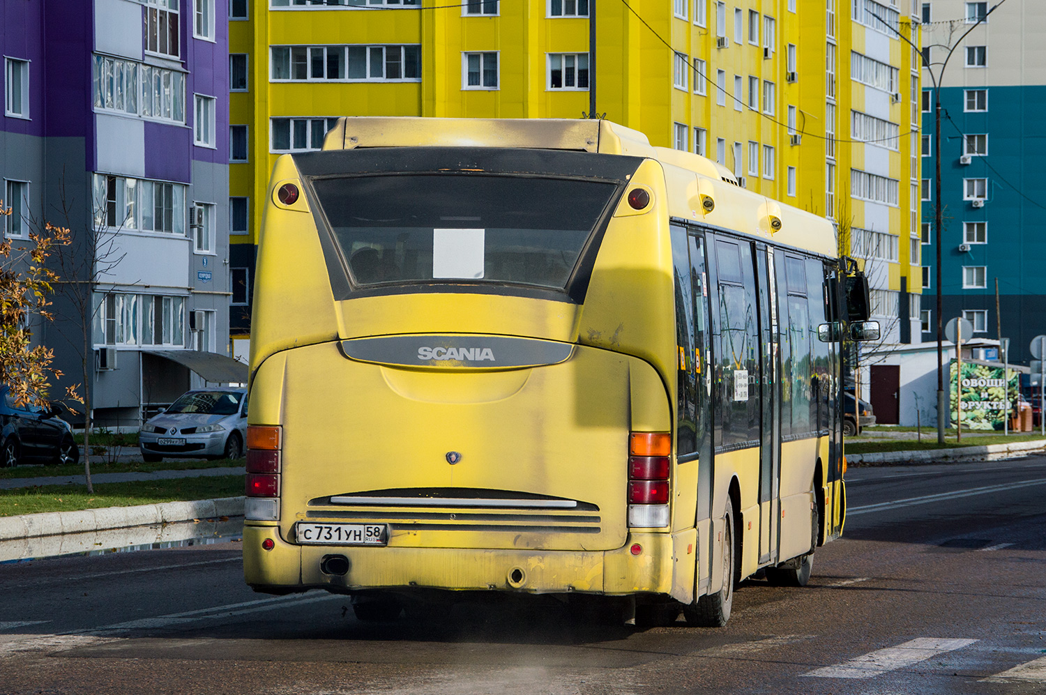 Пензенская область, Scania OmniLink I (Скания-Питер) № С 731 УН 58