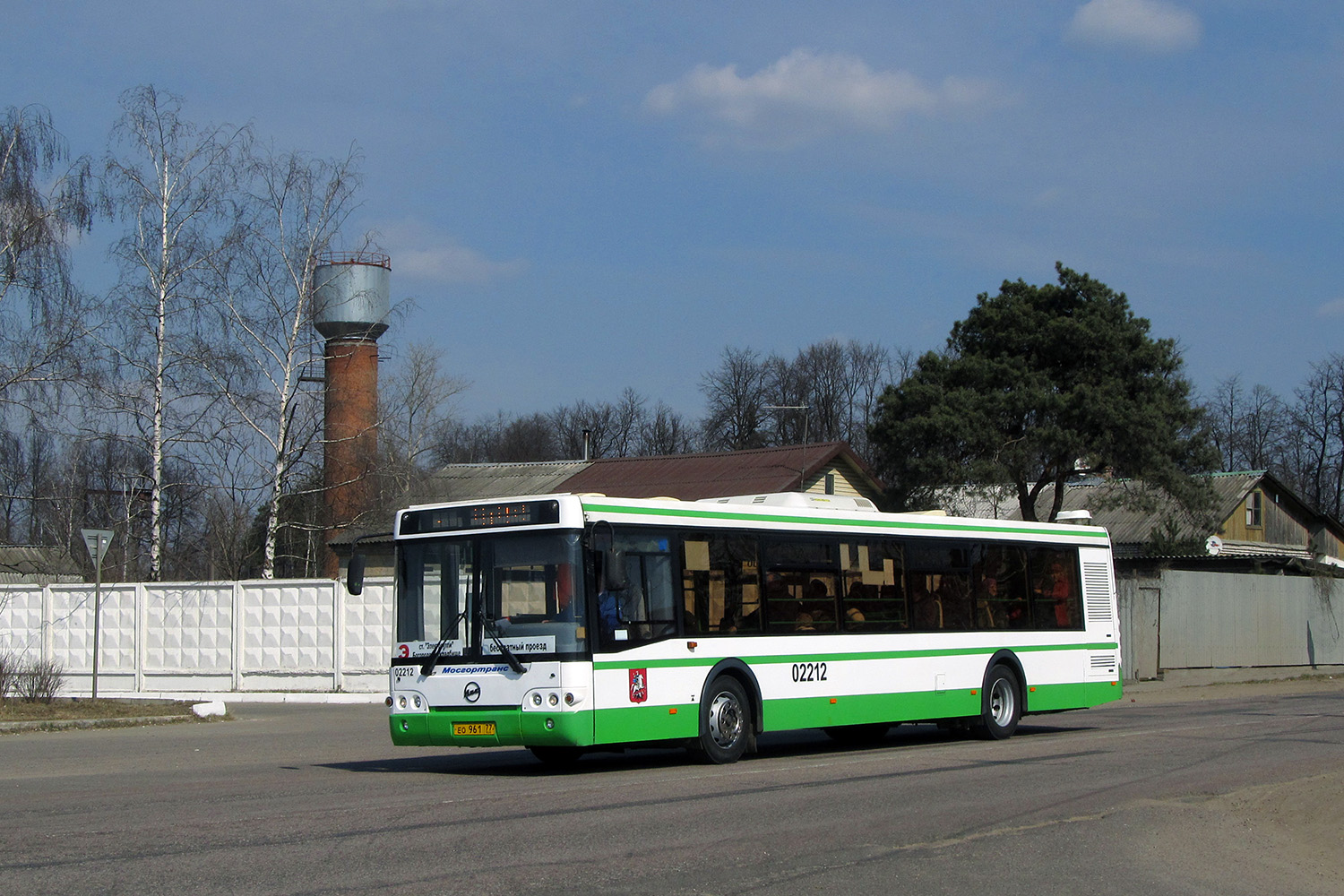 Moskau, LiAZ-5292.22 (2-2-2) Nr. 02212