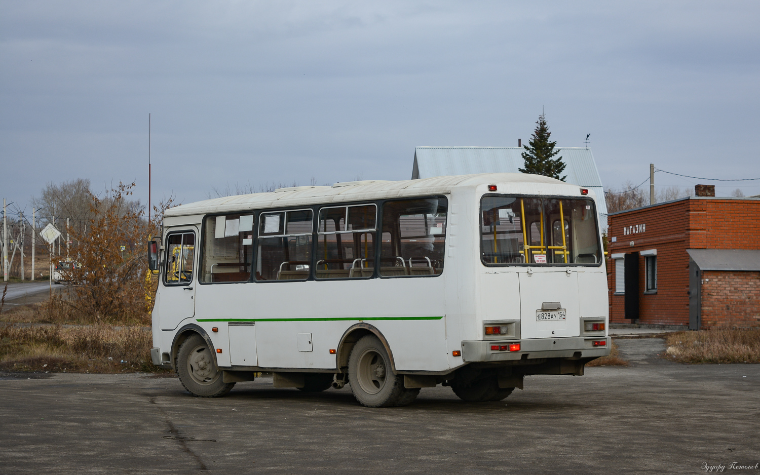 Новосибирская область, ПАЗ-32054 № Е 828 АУ 154