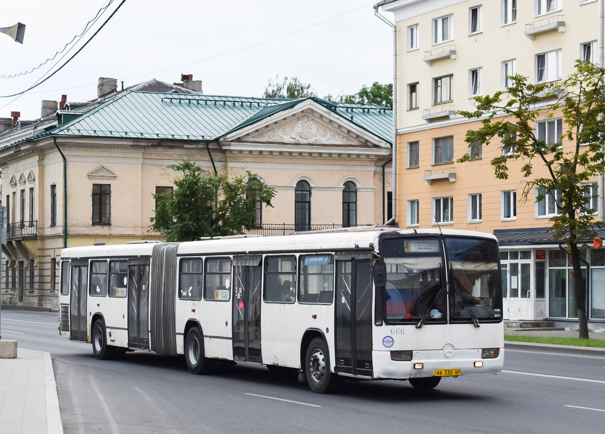 Псковская область, Mercedes-Benz O345G № 666