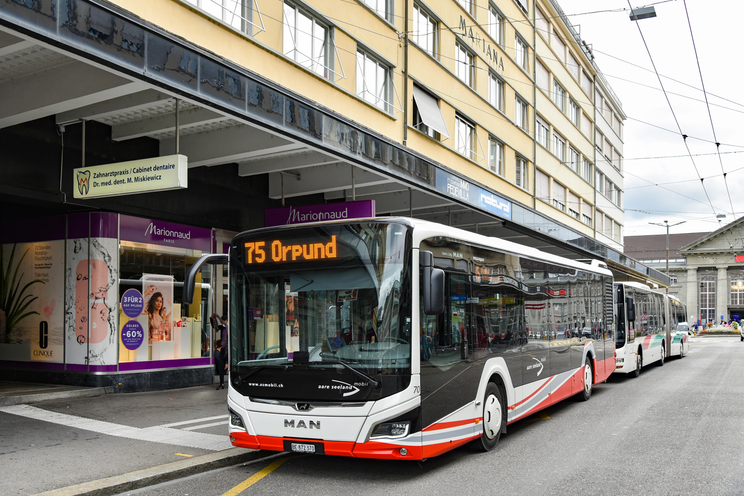 Schweiz, MAN 12C Lion's City 12 NL330 EfficientHybrid Nr. 70