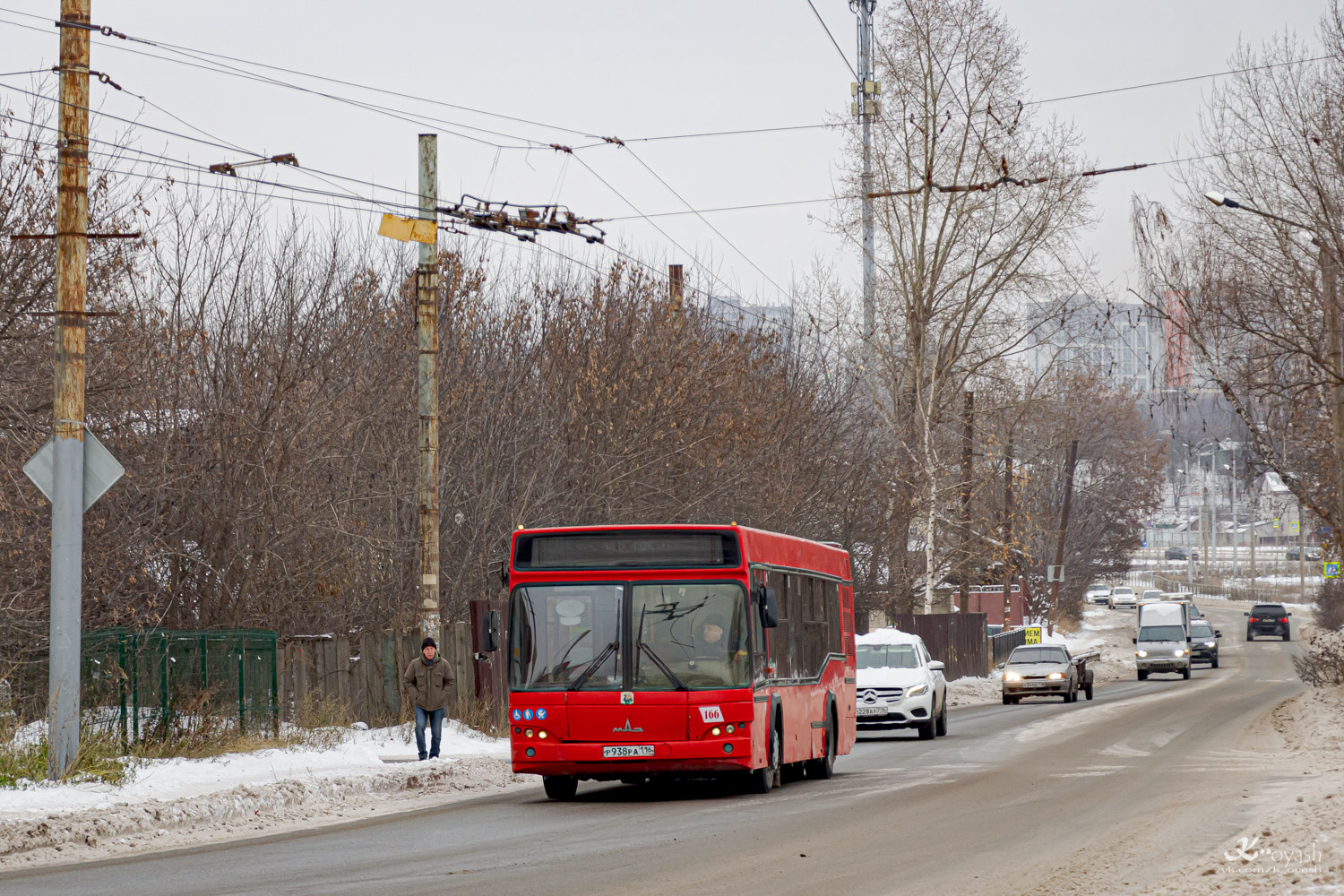 Татарстан, МАЗ-103.465 № 166