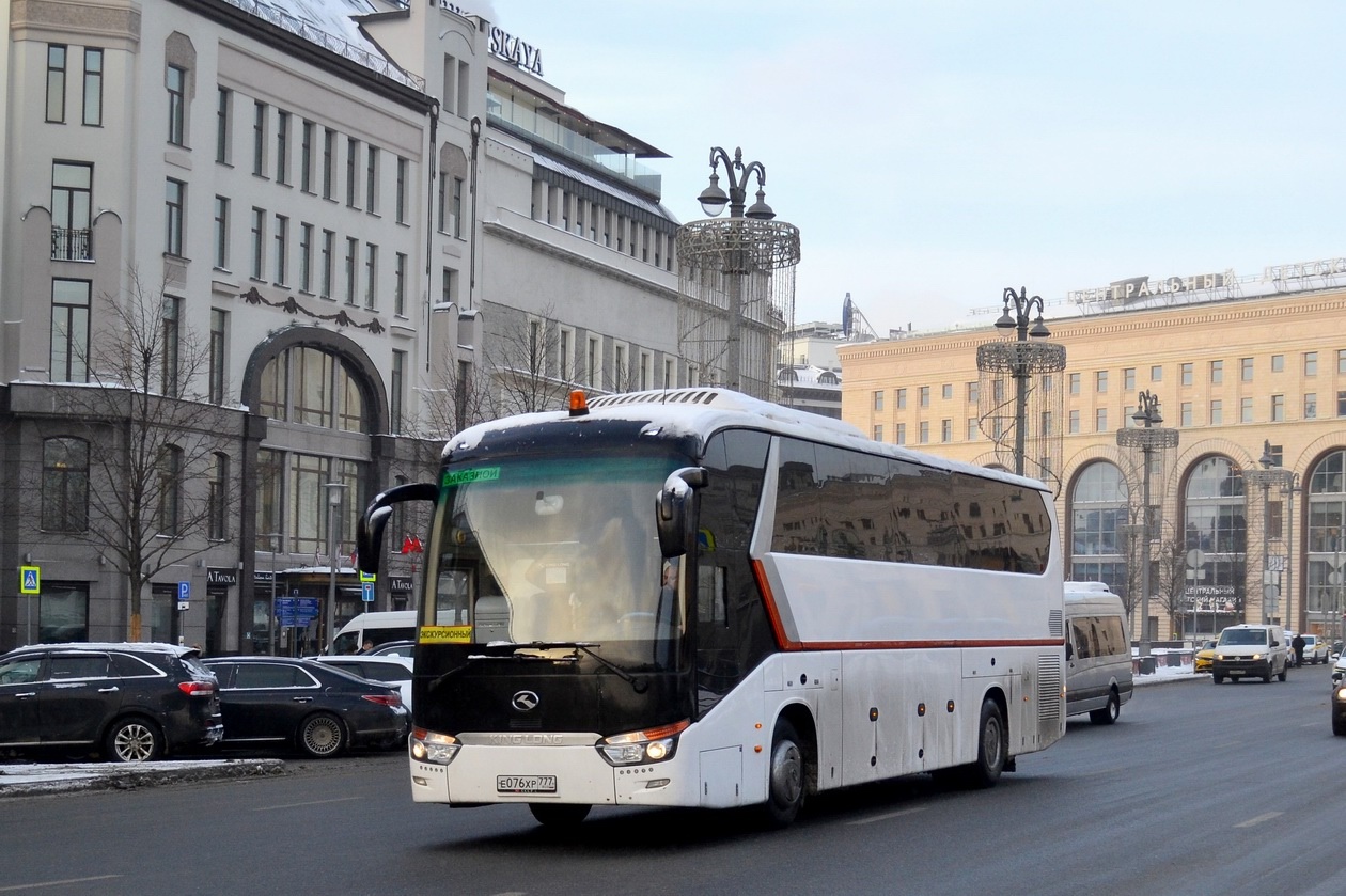 Москва, King Long XMQ6129Y № Е 076 ХР 777