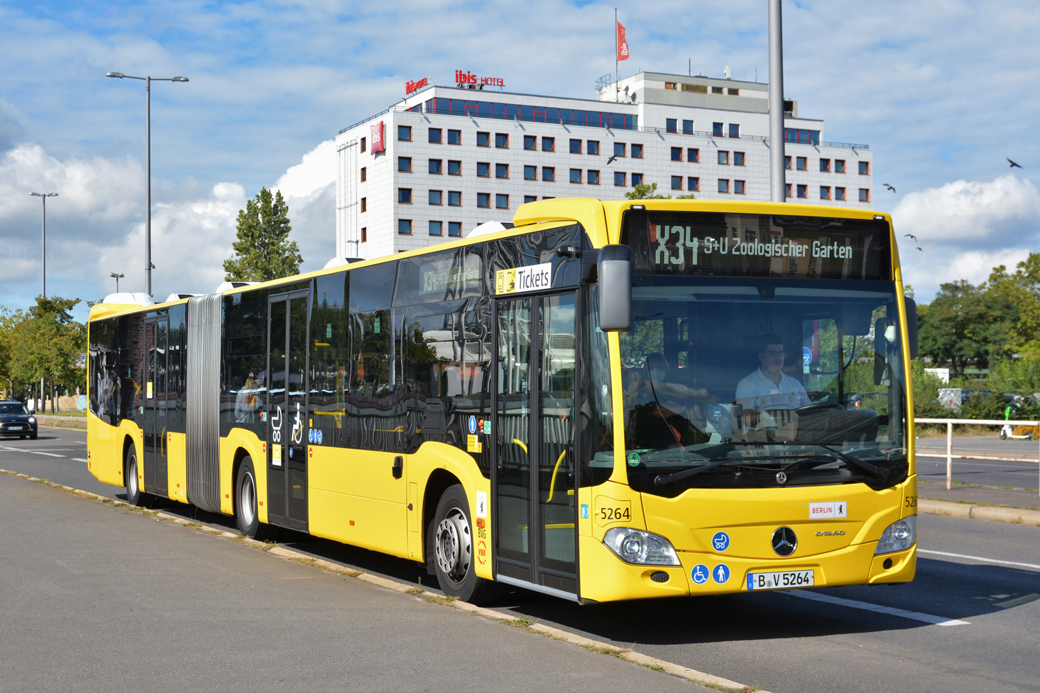 Берлин, Mercedes-Benz Citaro C2 G № 5264