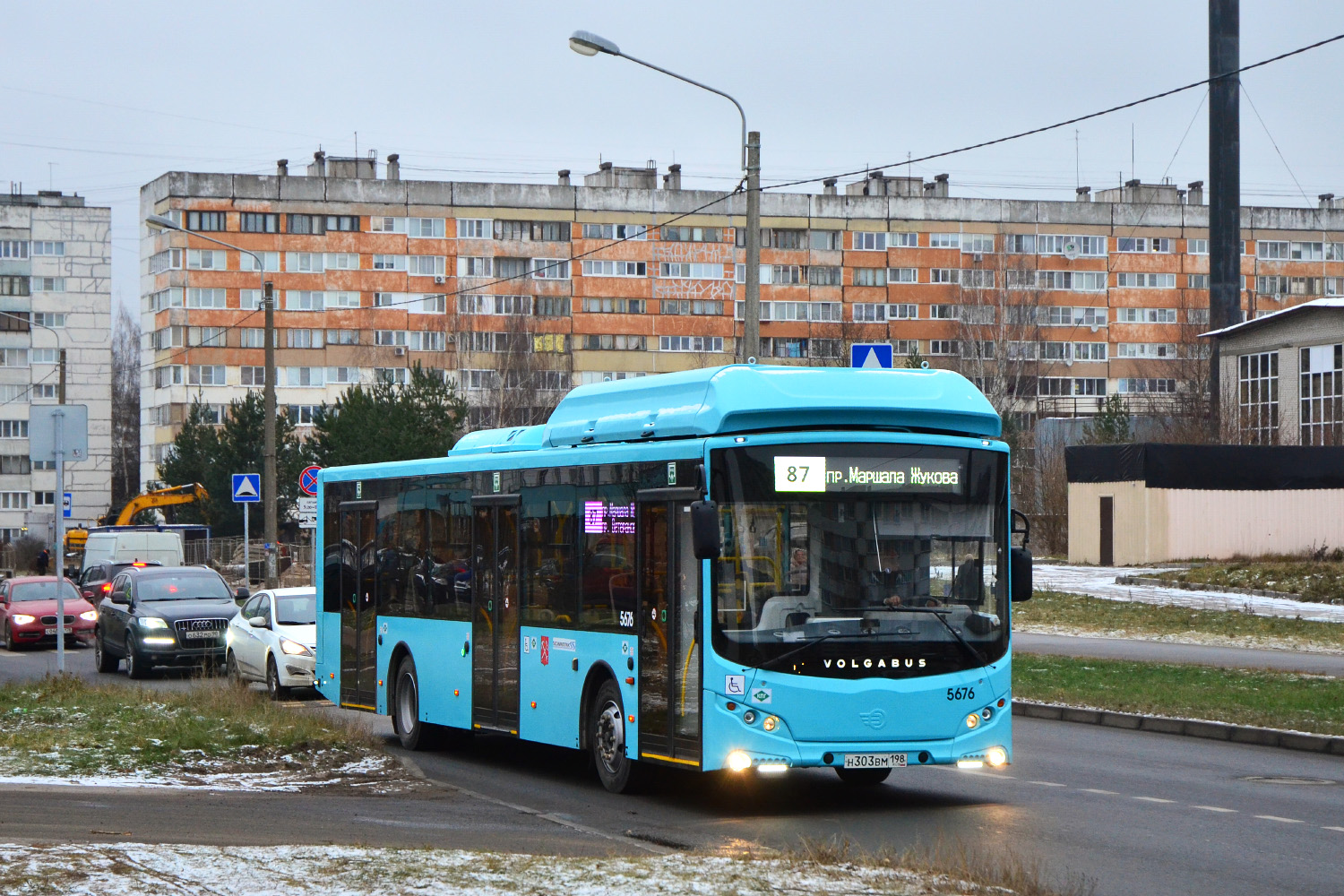 Санкт-Пецярбург, Volgabus-5270.G4 (CNG) № 5676