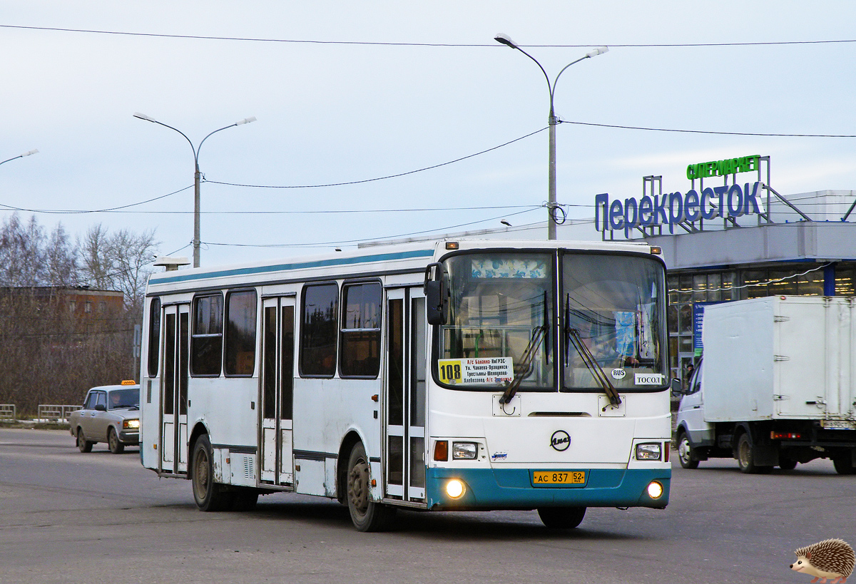 Nizhegorodskaya region, LiAZ-5256.25 № АС 837 52