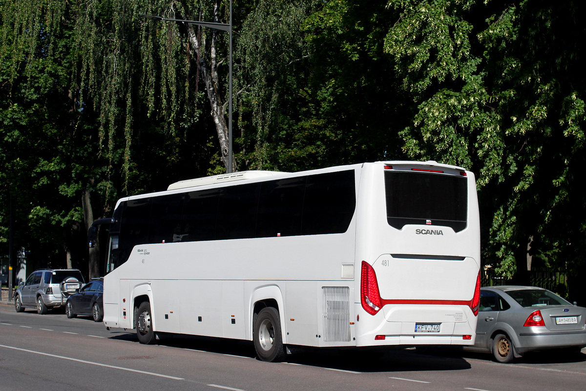 Литва, Scania Touring HD № 481