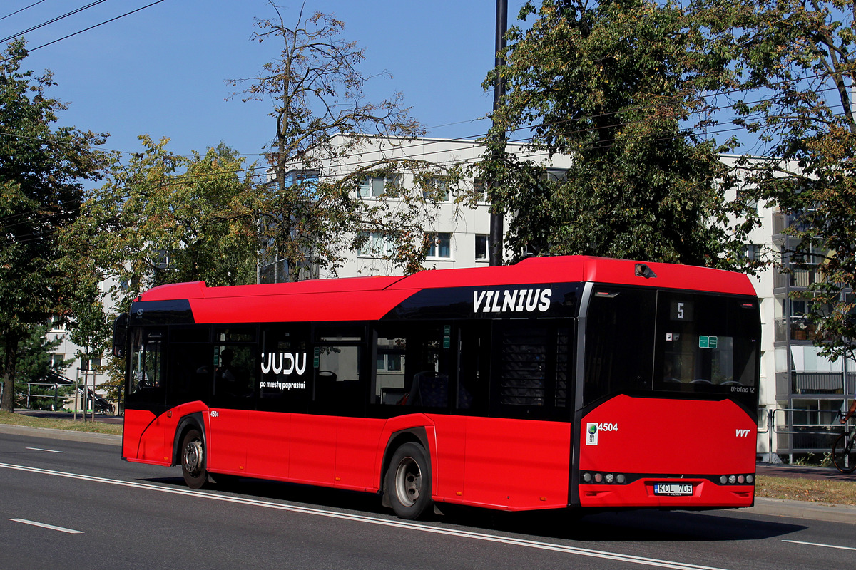 Литва, Solaris Urbino IV 12 № 4504