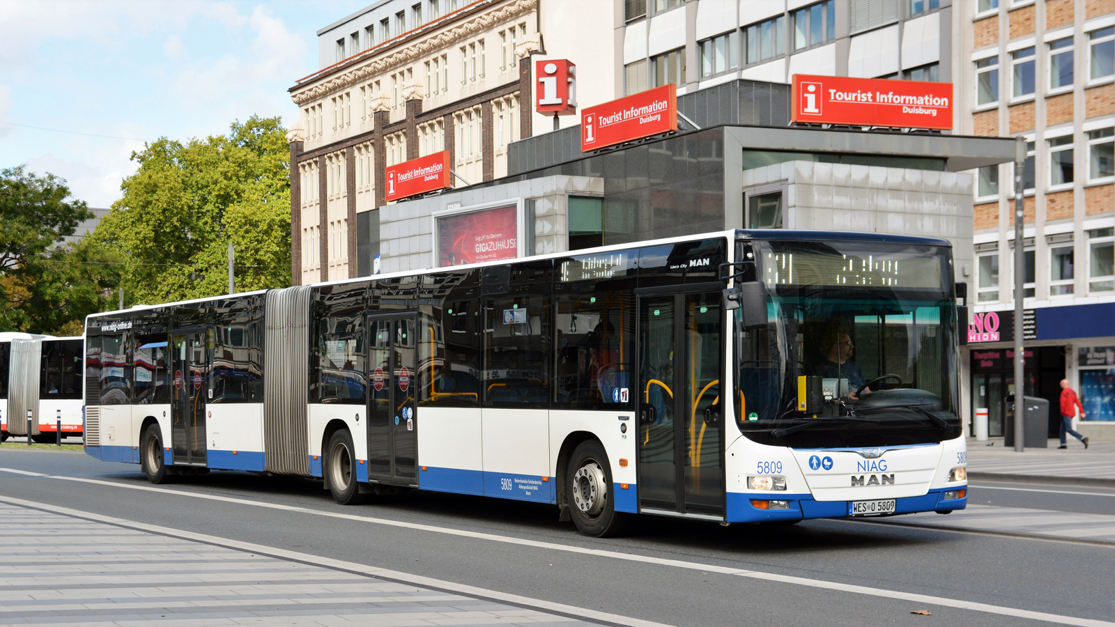 Северный Рейн-Вестфалия, MAN A40 Lion's City GL NG323 № 5809