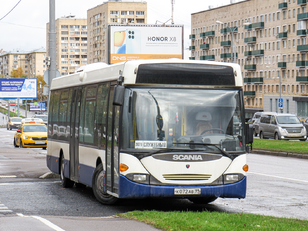 Moskau, Scania OmniLink I (Scania-St.Petersburg) Nr. К 072 АВ 99
