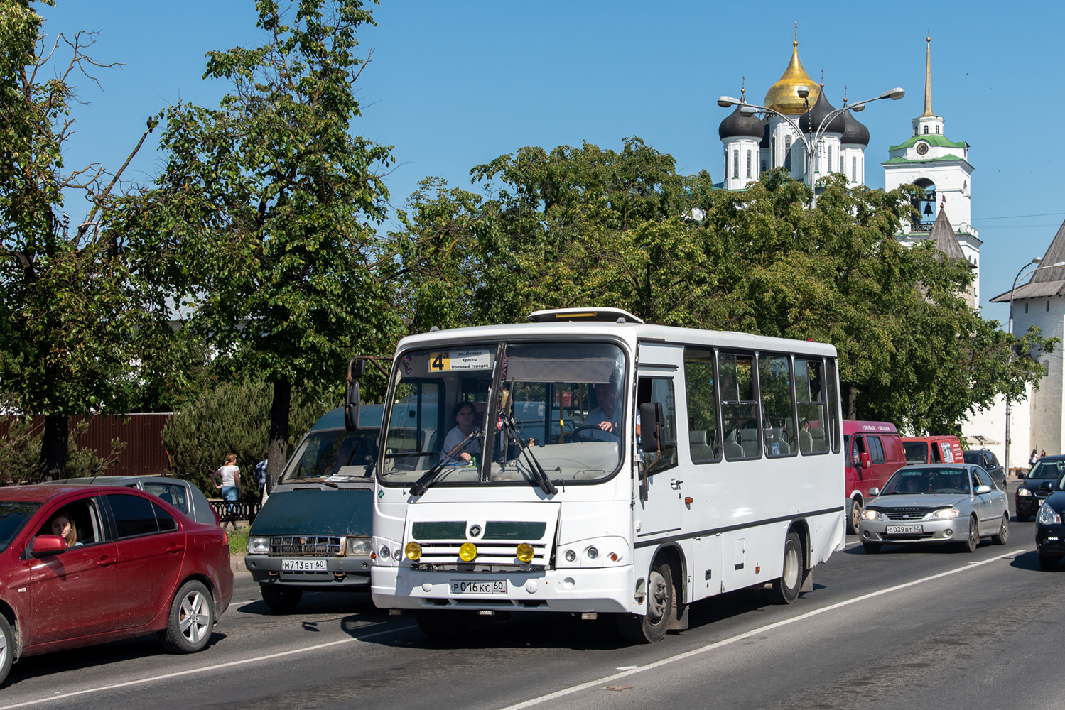 Псковская область, ПАЗ-320302-08 № Р 016 КС 60