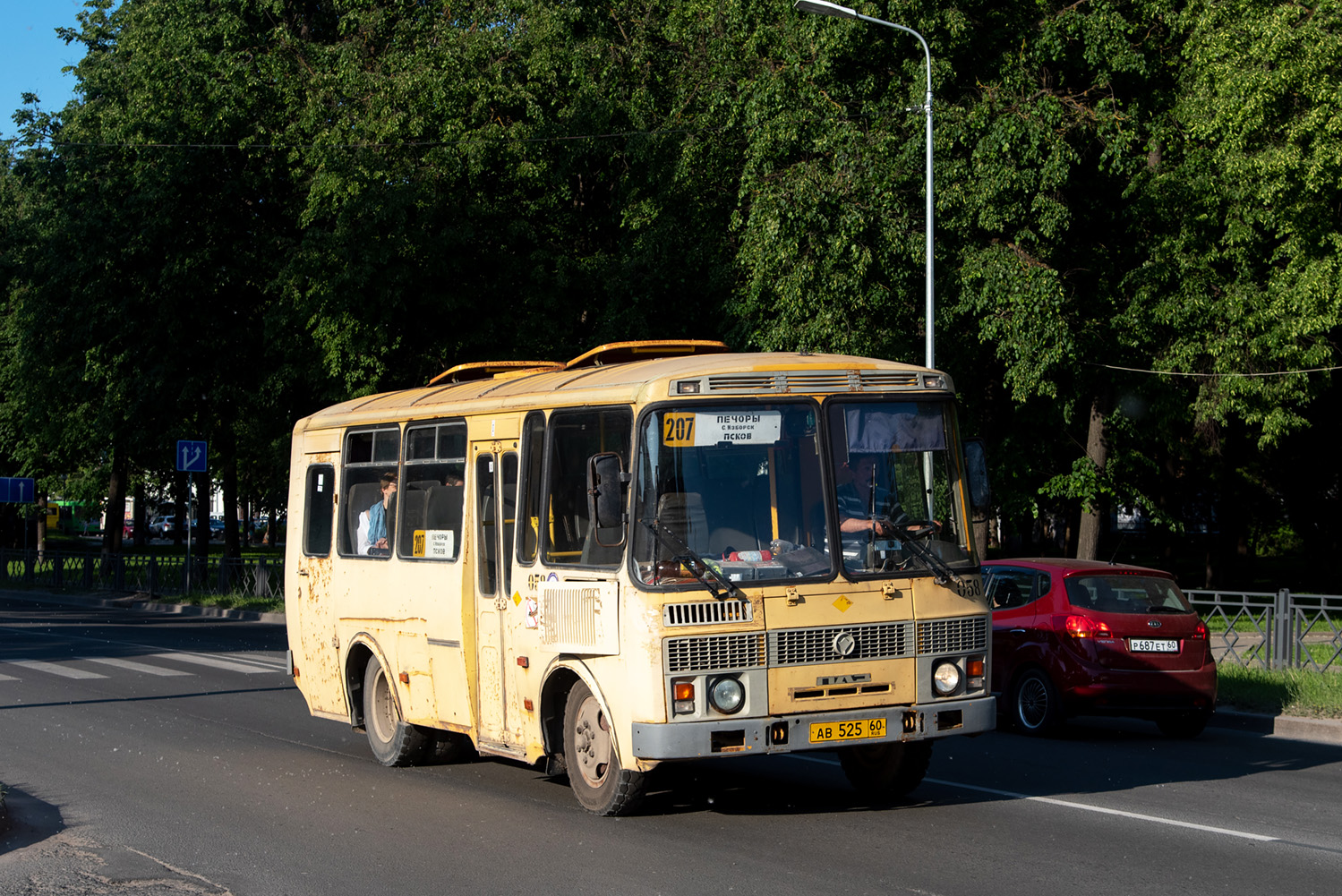 Псковская область, ПАЗ-32053-70 № 058