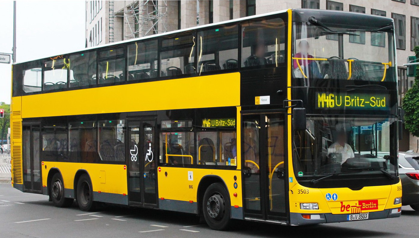 Берлин, MAN A39 Lion's City DD ND323 № 3503