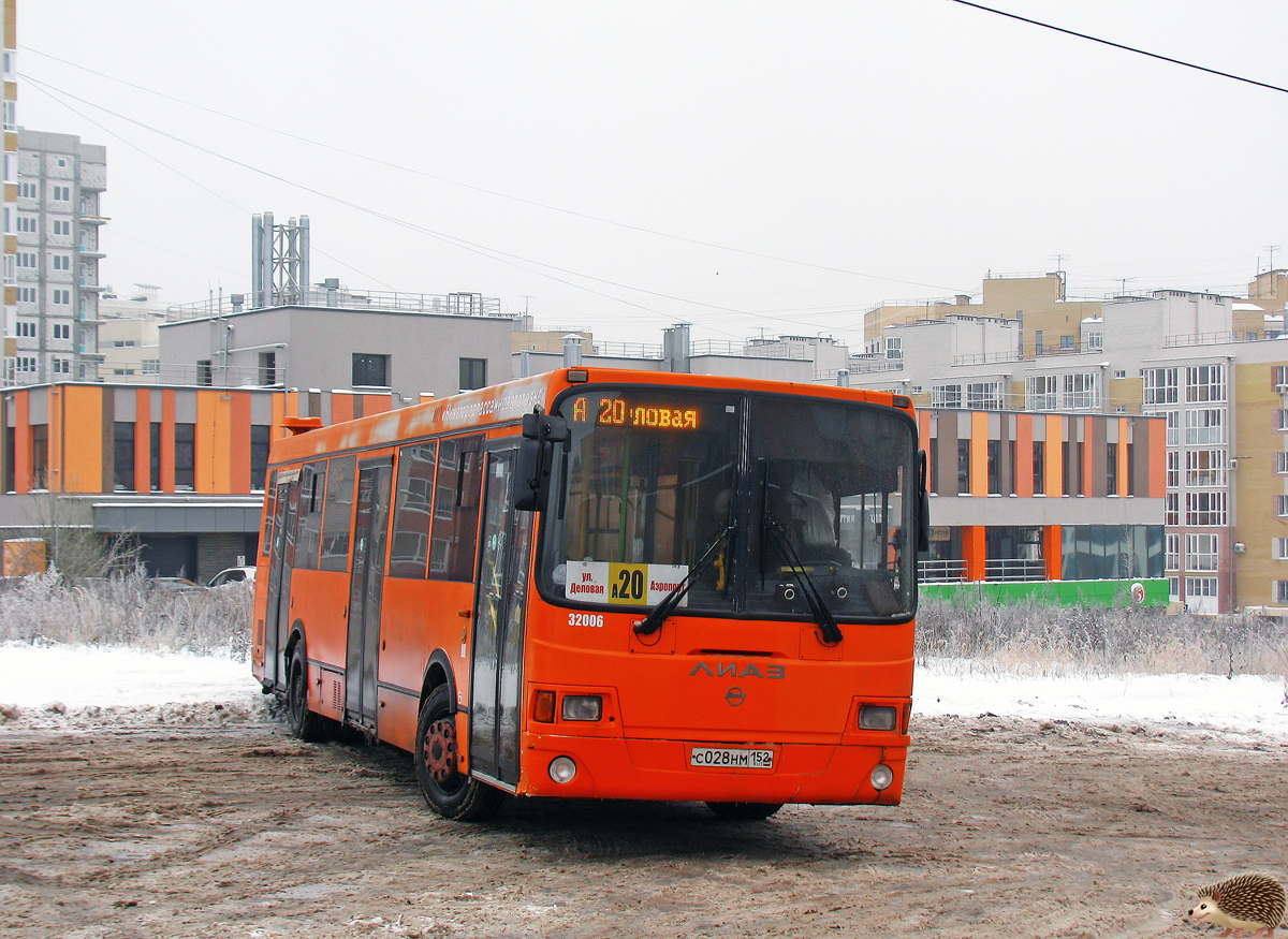 Нижегородская область, ЛиАЗ-5293.60 № 32006