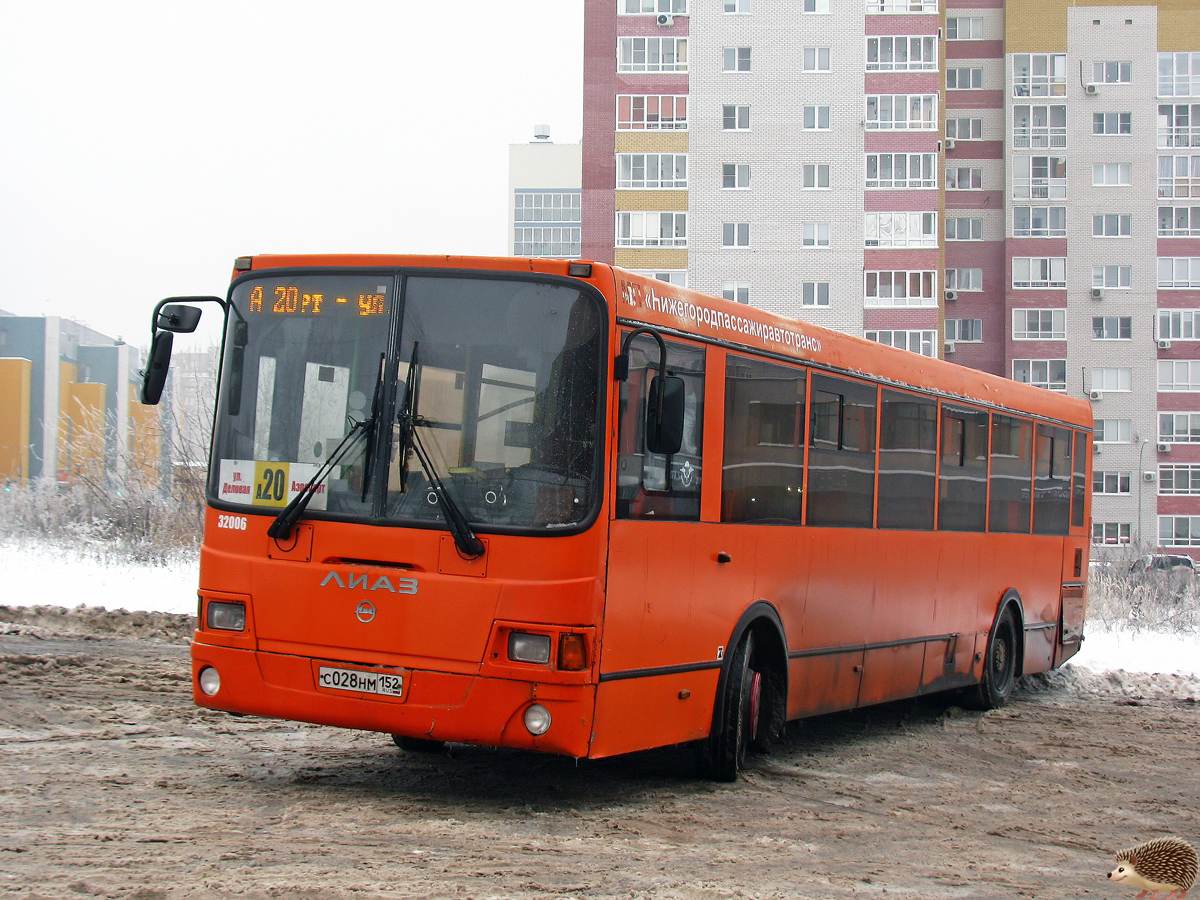 Нижегородская область, ЛиАЗ-5293.60 № 32006