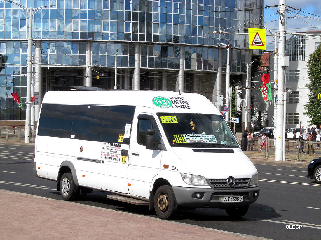 Минск, Луидор-2232* (MB Sprinter Classic) № АТ 4586-7