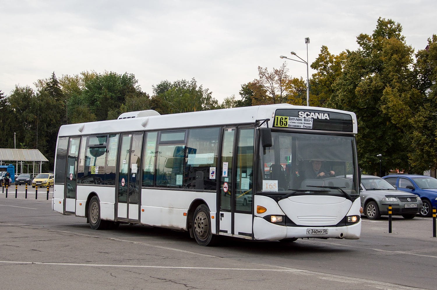 Пензенская область, Scania OmniLink I (Скания-Питер) № С 340 МУ 58